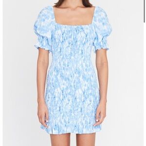 Beachy blue gorgeous mini dress!